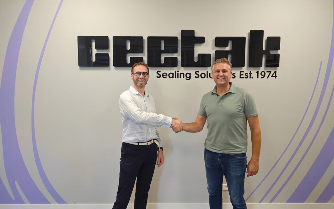 André Stokkink and Frank Klein Soetebier at Ceetak