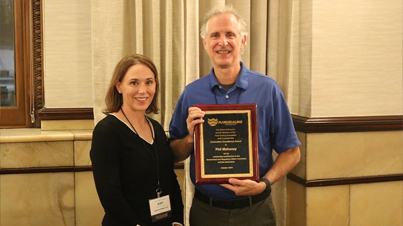 Amy Hammarstrom and Phil Mahoney.