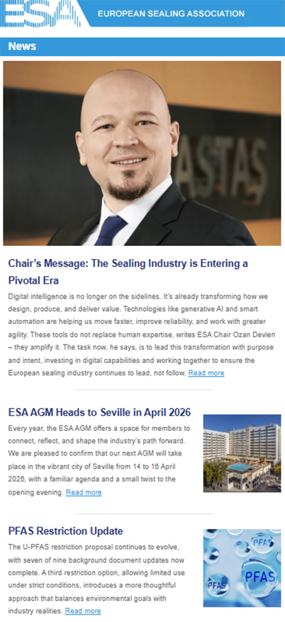 ESA Newsletter October 2024