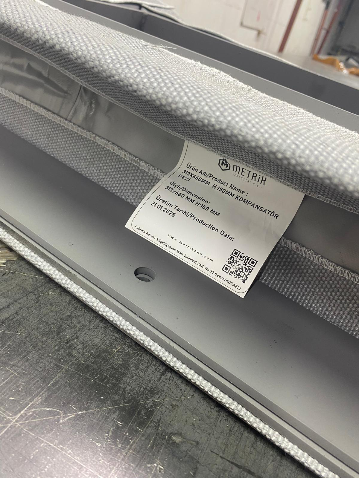 Metrik Endüstri engineers, facilities, and compensator solutions for industrial applications.